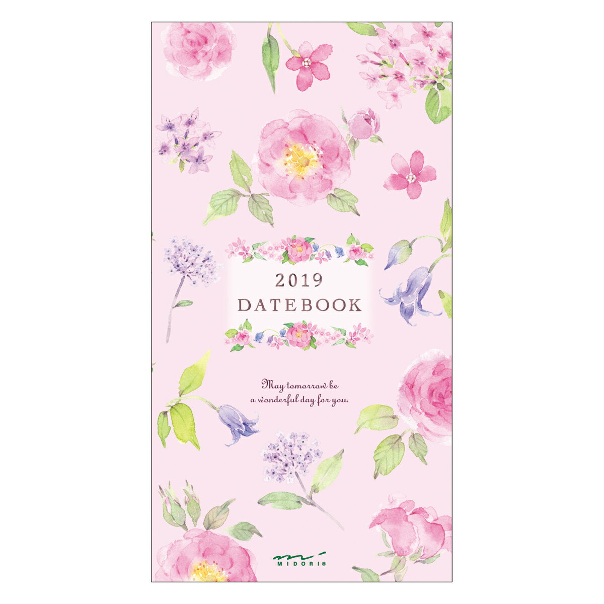 2019年 手帳 ポケットダイアリー カントリータイム 花柄