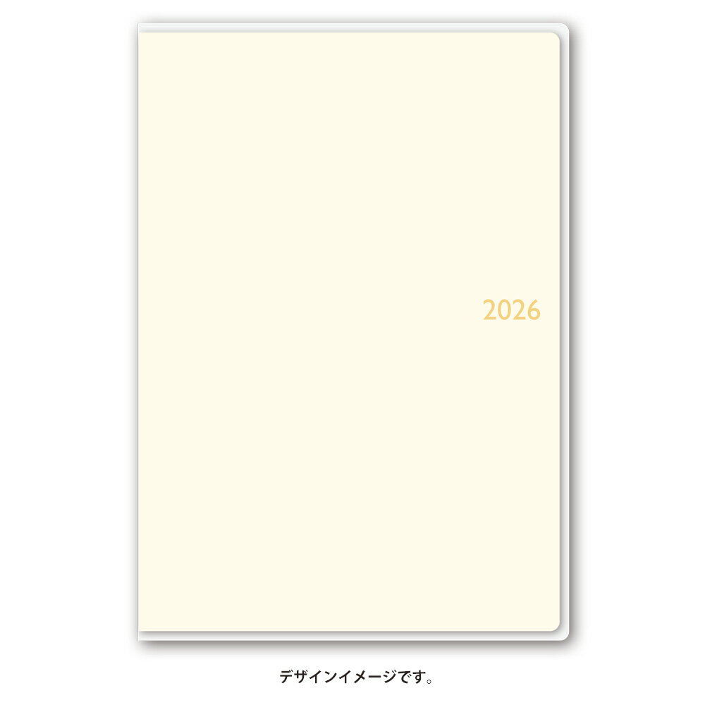 能率 2026年4月始まり ウィークリー手帳 NOLTY(ノルティ) スコラベーシック（アイボリー）9210