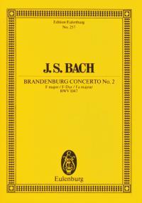 【輸入楽譜】バッハ, Johann Sebastian: ブランデンブルク協奏曲 第2番 ヘ長調 BWV 1047