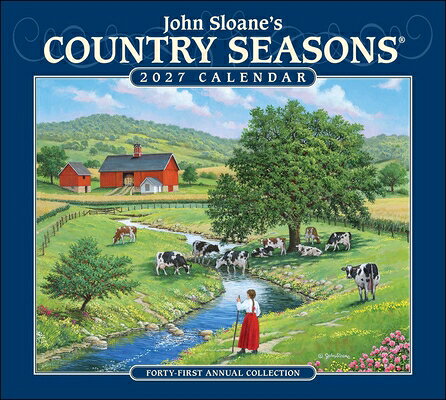 John Sloane's Country Seasons(r) 2027 Deluxe Wall Calendar: Forty-First Annual Collection JOHN SLOANES COUNTRY SEASONS(R [ John Sloane ]