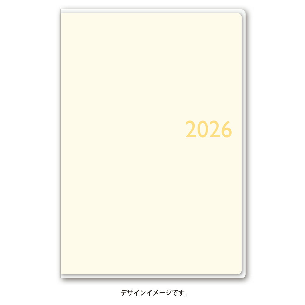 能率 2026年4月始まり ウィークリー手帳 NOLTY(ノルティ) スコラライト（アイボリー）9211
