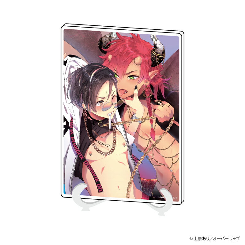 アクリルアートボード(A5サイズ)「...街から異世界転生したら魔王の下僕とか冗談キツイ」14/1枚絵デザイン(公式イラスト)【グッズ】