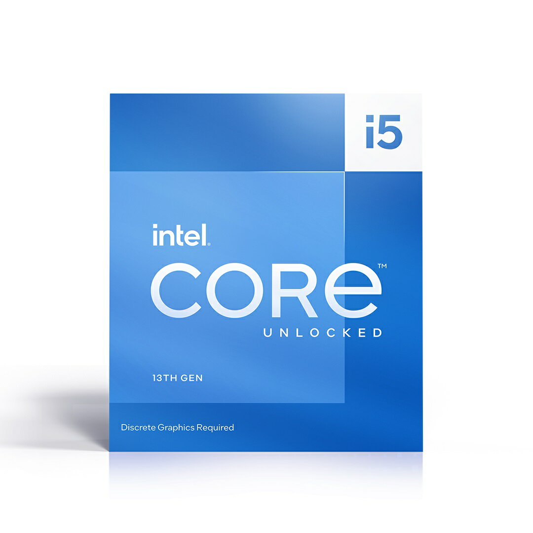 Intel 第13世代CPU RPL-S Core i5-13600KF 14/20 3.5GHz 7xxChipset Gfxなし