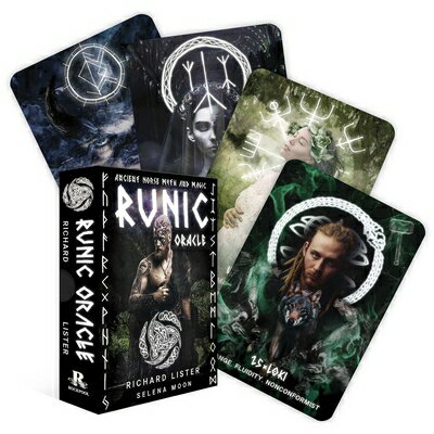 Runic Oracle: Ancient Norse Myth and Magic FLSH CARD-RUNIC ORACLE （Rockpool Oracle） [ Richard Lister ]