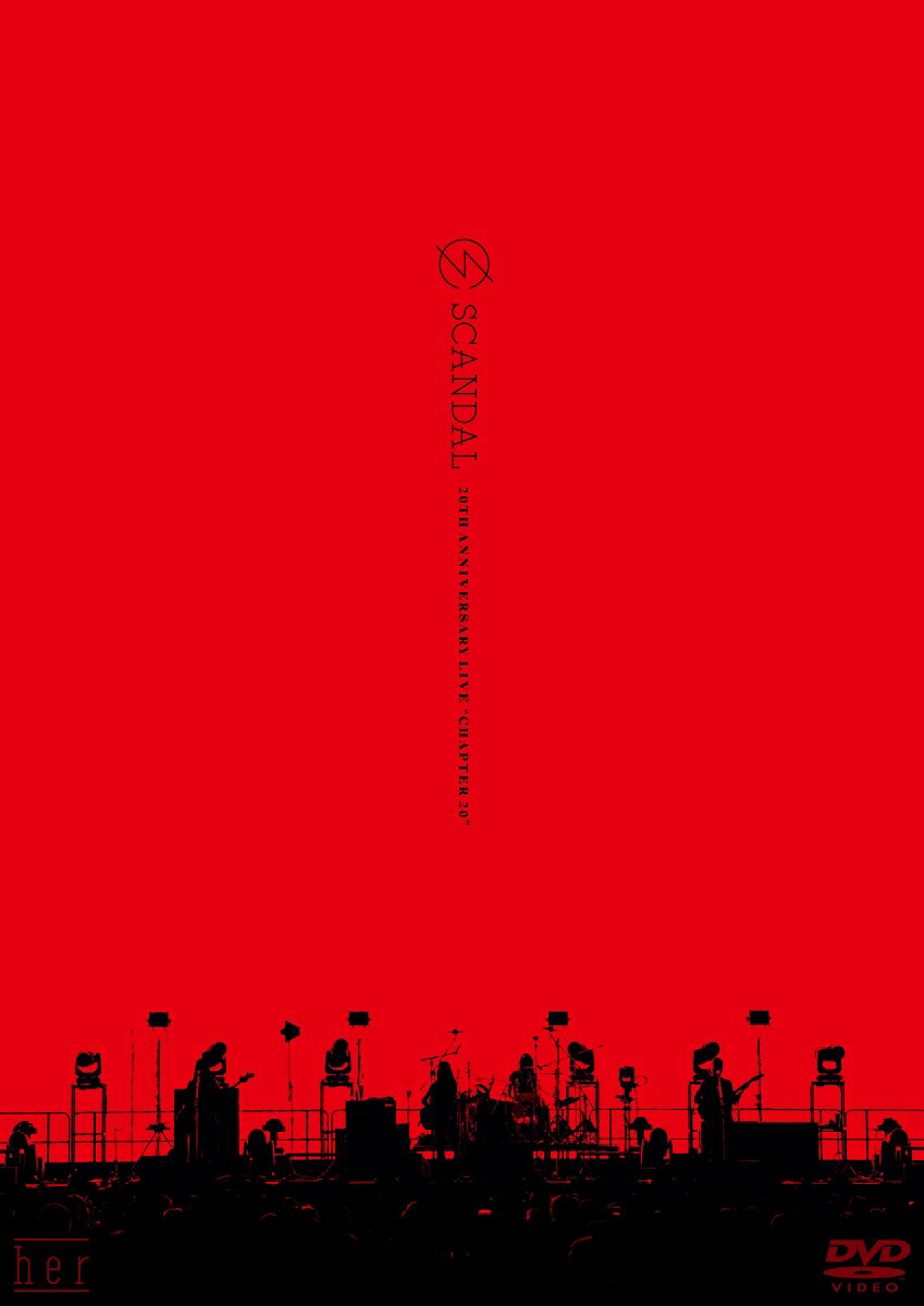 SCANDAL 20th Anniversary Live “Chapter 20” at OSAKA-JO HALL (通常盤)