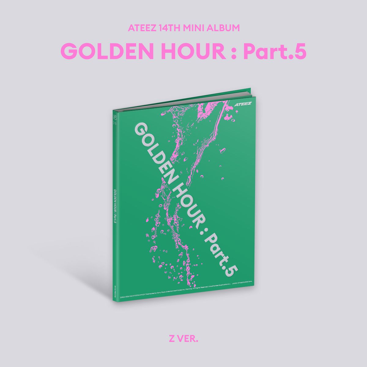 【楽天ブックス限定先着特典+先着特典】[GOLDEN HOUR : Part.5] ＜Z VER.＞(スマホサイズステッカー 1枚（公開カットC / 全8種のうちランダム1枚）+応募抽選用シリアルナンバー×1)