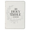 KJV Bible Compact Large Print Faux Leather White KJV BIBLE COMPACT LP FAUX LEAT ...