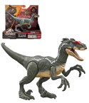 マテル ジュラシックワールド(JURASSIC WORLD) ダメージ！ひかる ヴェロキラプトル　【恐竜 おもちゃ】【全長:約19.8cm】 【4才~】 HNC11