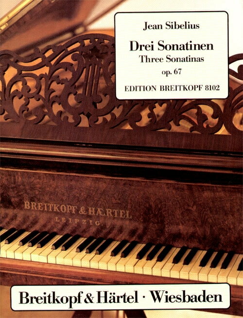 【輸入楽譜】シベリウス, Jean: ソナチネ Op.67