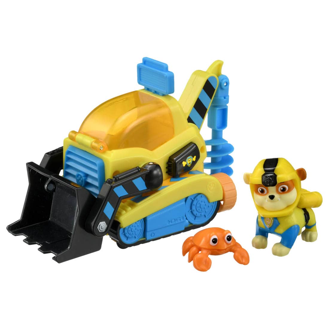 パウ・パトロール ベーシックビークル(フィギュア付き)ラブル マリンブルドーザー