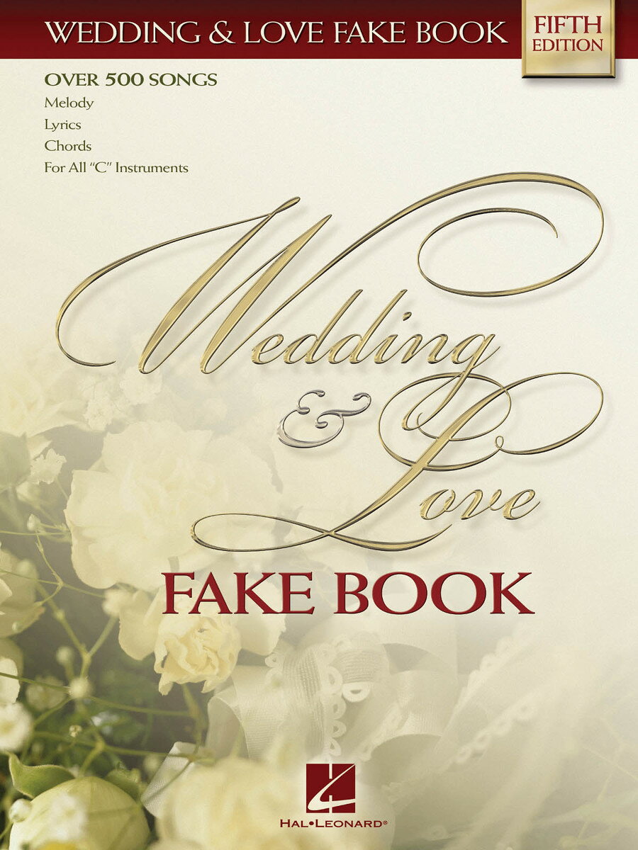 【輸入楽譜】WEDDING & LOVE, FAKE BOOK, 4THEDITION