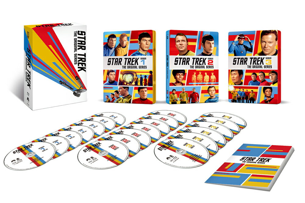 スター・トレック:宇宙大作戦 コンプリートBlu-ray BOX スチールブック仕様【Blu-ray】