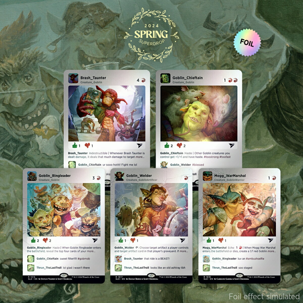 マジック：ザ・ギャザリング Secret Lair Spring Superdrop 2024 Goblingram Foil Edition【クレジットカード決済限定】