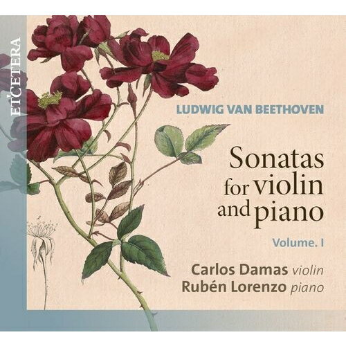 ベートーヴェン（1770ー1827）Ludwig van Beethoven 発売日：2020年09月30日 予約締切日：2020年09月26日 Violin Sonatas Vol.1: Damas(Vn) R.lorenzo(P) JAN：8711801016801 KTC1680 Etcetera CD クラシック 室内楽曲 輸入盤