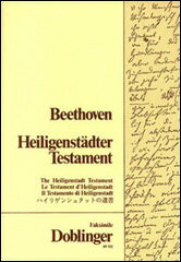 【輸入楽譜】ベートーヴェン, Ludwig van: ハイリゲンシュタットの遺書(英語・仏語・伊語・日本語)/Muller von Asow編(改訂新版)
