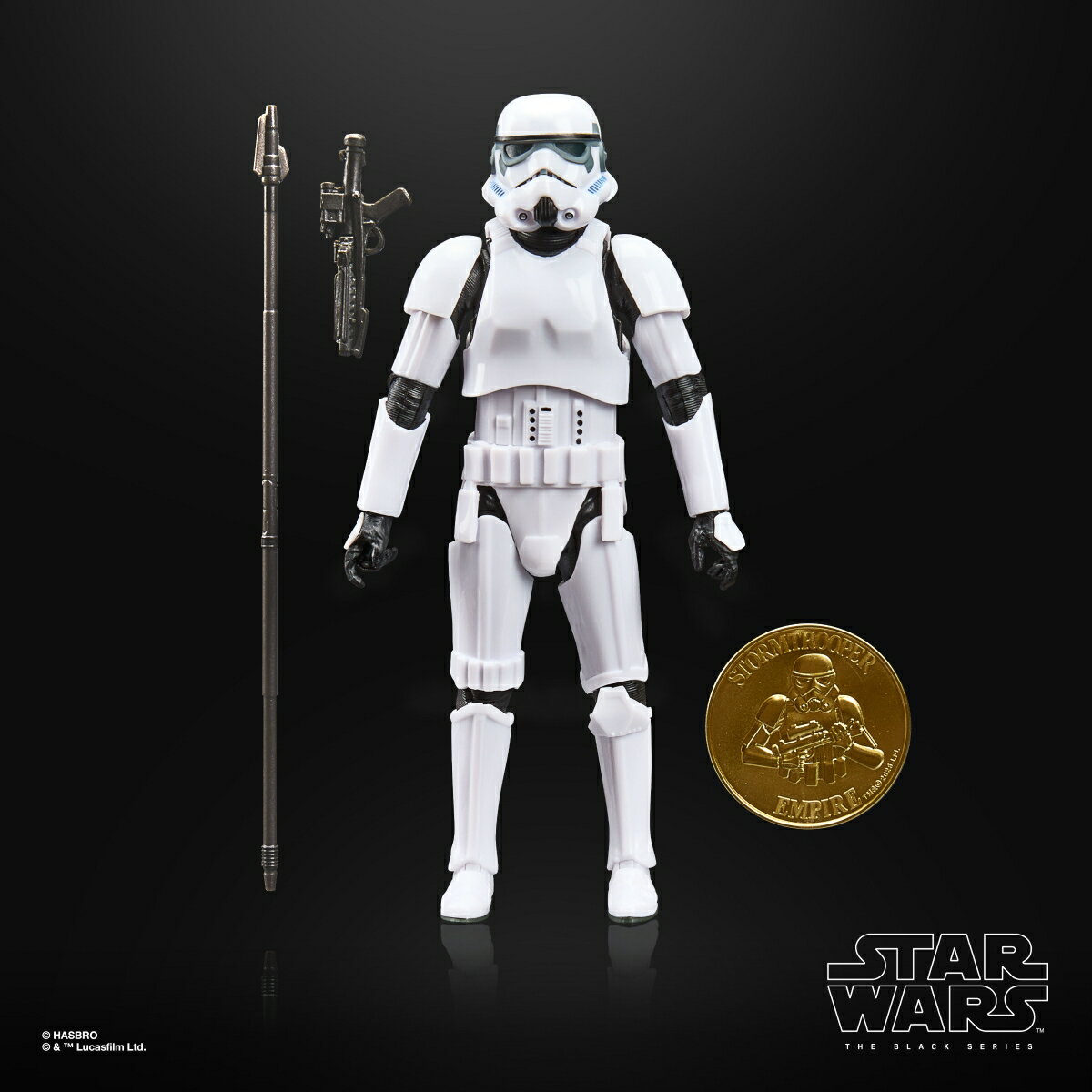 ハズブロ（Hasbro）STAR WARS スター・ウォーズ ブラックシリーズ インペリアル・ストームトルーパー、『スター・ウォーズ：ドロイドの大冒険』プレミアム コレクション用 15 cm アクションフィギュア G3227 正規品