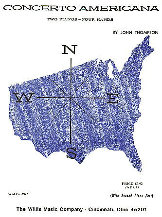 【輸入楽譜】トンプソン, John: アメリカ風協奏曲
