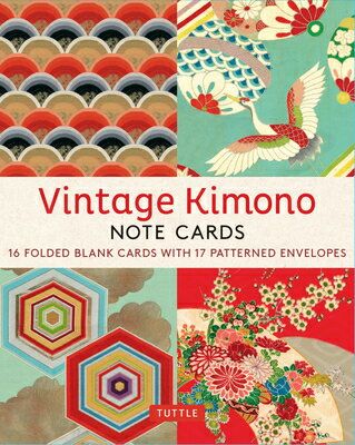 VINTAGE KIMONO NOTE CARDS [ TUTTLE STUDIO ]