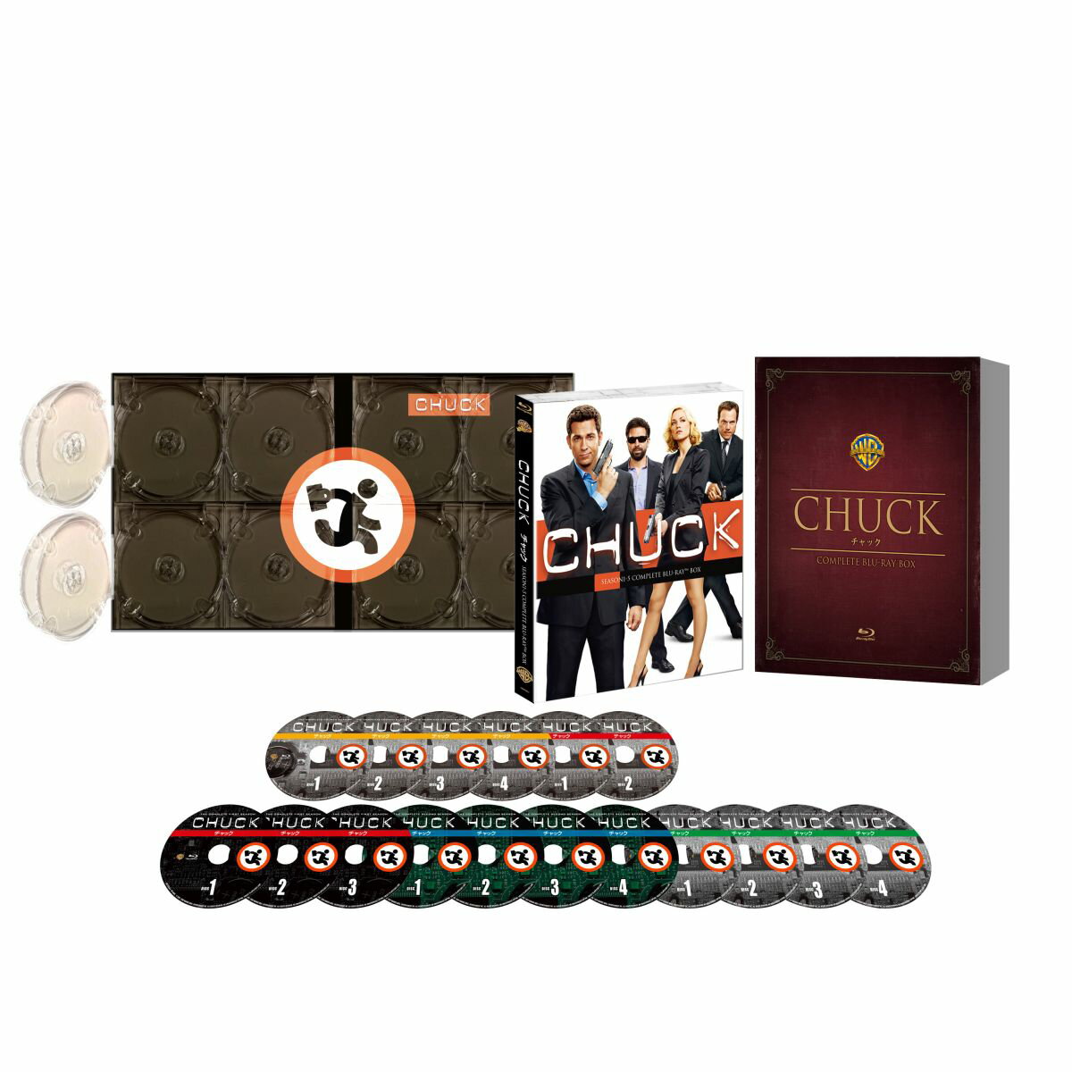 CHUCK/チャック コンプリート ブルーレイBOX [ ザッカリー・リーヴァイ ]