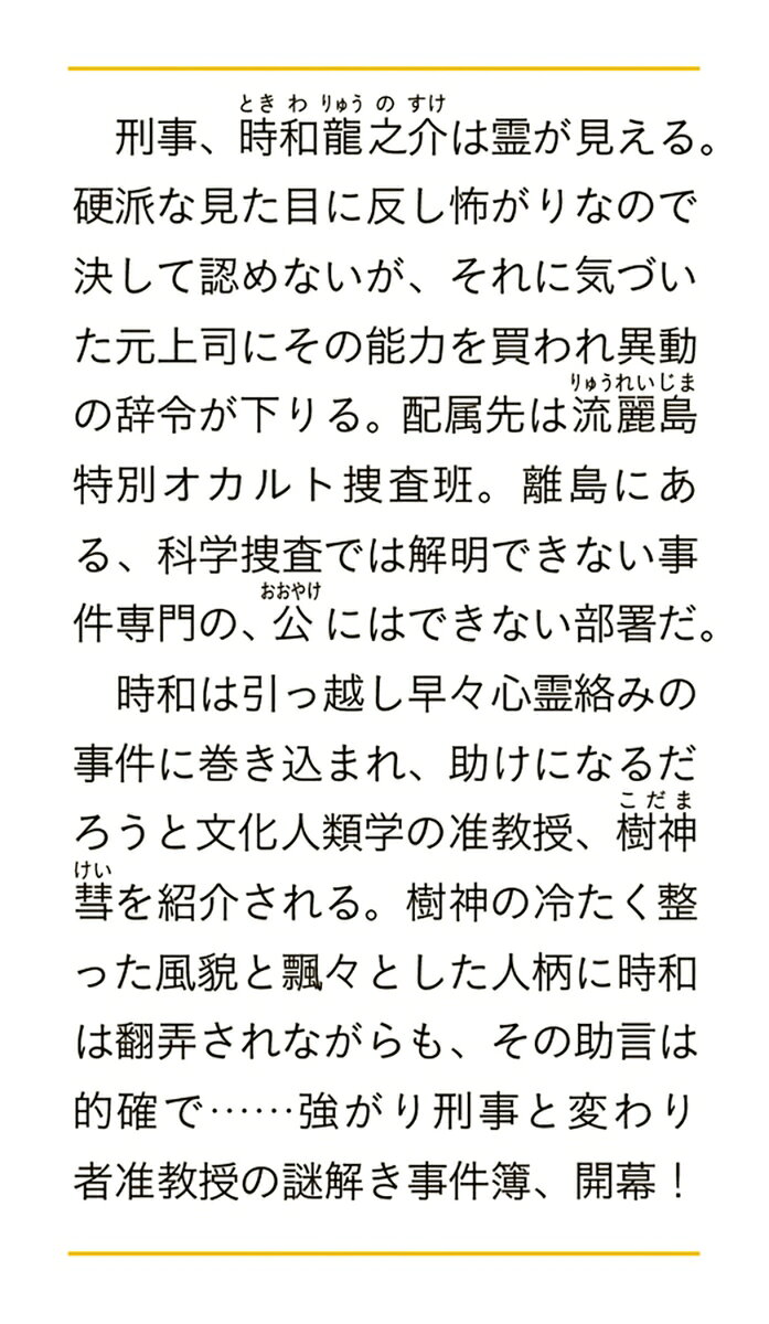 流麗島署オカルト班事件簿 闇は道連れ 世は裁け...の紹介画像3