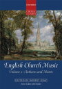 【輸入楽譜】英国教会音楽 第1巻: Anthems and Motets