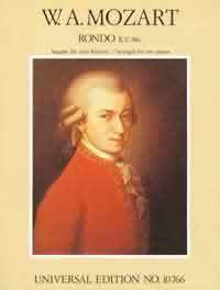 【輸入楽譜】モーツァルト, Wolfgang Amadeus: ピアノとオーケストラのためのロンド イ長調 KV 386/Einstein編