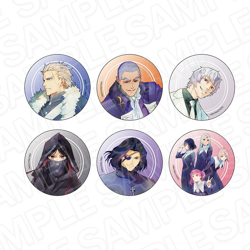 「TVアニメ『Fate／strange Fake』」からカンバッジ（ランダム） PALE TONE series vol．2が登場！【対象年齢】：15歳以上【商品サイズ (cm)】(幅×高さ）：5.6×5.6