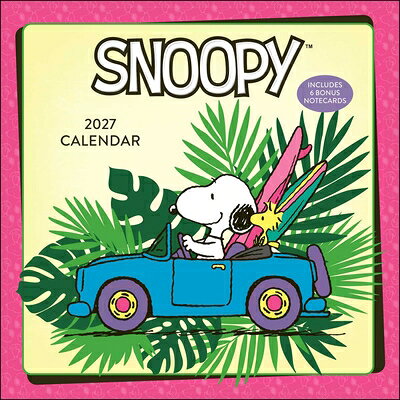 Peanuts(r) Snoopy 2027 Wall Calendar with Notecards PEANUTS(R) SNOOPY 2027 WALL CA 