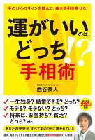 運がいいのは、どっち!? 手相術