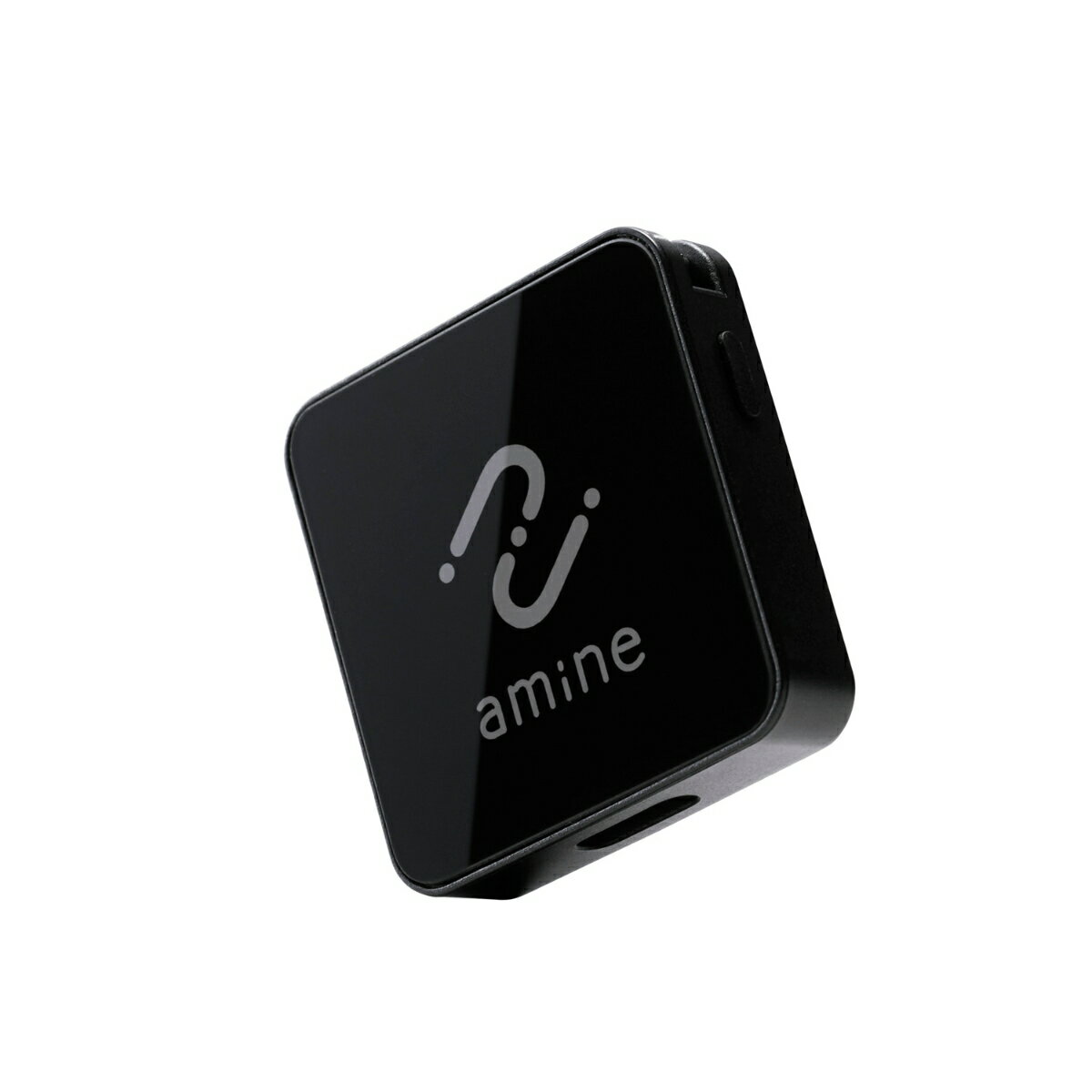 スマートトラッカー/タグ型/IPX5設計/iOS対応/充電タイプ/ブラック