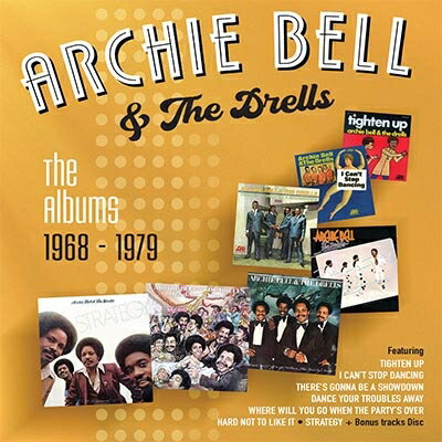Archie Bell & The Drellsアーチーベルアンドザドレルズ 発売日：2024年01月19日 予約締切日：2024年01月15日 Albums 1968ー1979 (5CD Clamshell Box) JAN：5013929956827 QROBIN5BX68 Robinsongs CD ダンス・ソウル R&B・ソウル 輸入盤