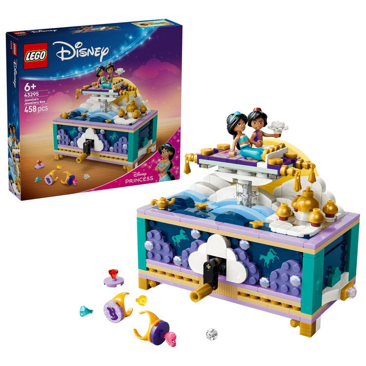 レゴ(LEGO) ディズニー ジャスミンのジュエリーボックス 43295 おもちゃ 玩具 プレゼント 6歳 7歳 8歳