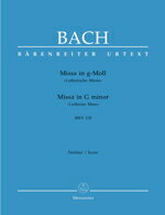 【輸入楽譜】バッハ, Johann Sebastian: ミサ ト短調 BWV 235 「ルター派ミサ 第3」/原典版/Platen & Helms編: 指揮者用大型スコア