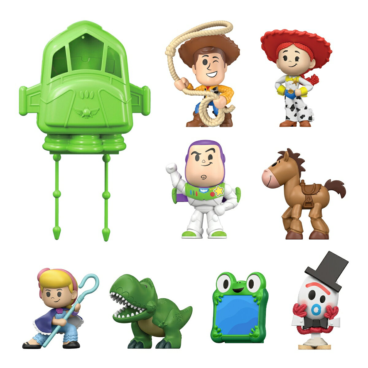 マテル ディズニー/ピクサー(Disney/PIXAR)　トイ・ストーリー5 スモールスターズ ミニフィギュア アソート リュック型ケース入り 子供向けフィギュア toy story ブラインドパック 3歳から マルチ JKV59-986A