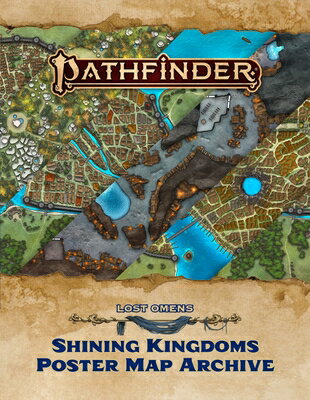 Pathfinder Lost Omens Shining Kingdoms Poster Map Archive MAP-PATHFINDER LOST OMENS SHIN （Pathfinder Second Edition (Pf2e)） 