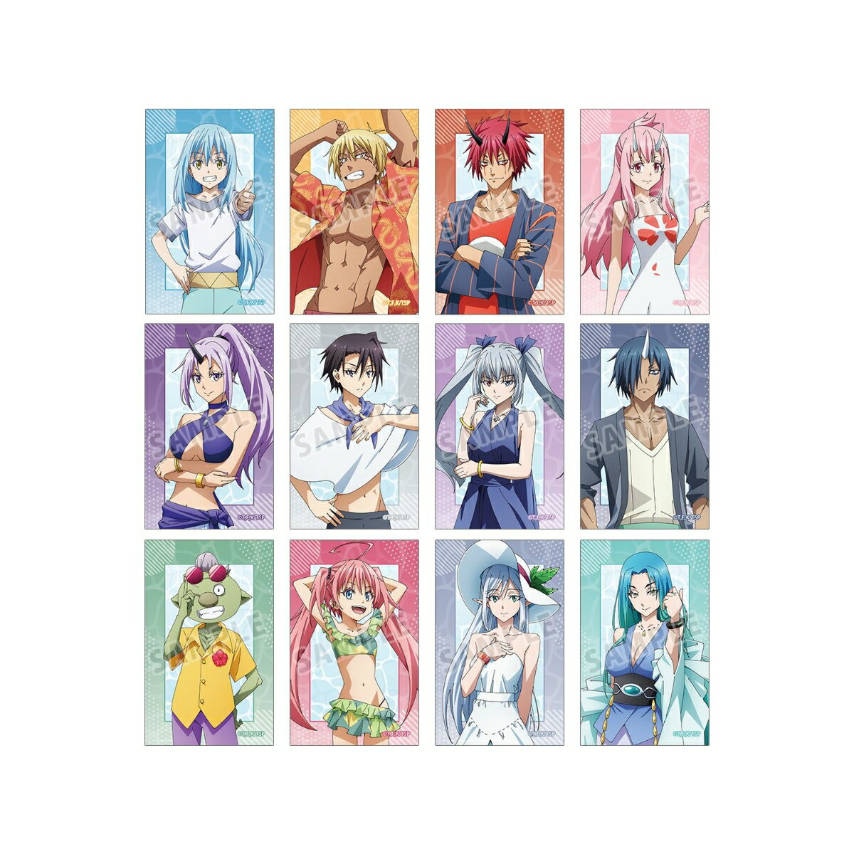 劇場版 転生したらスライムだった件 蒼海の涙編トレーディングイラストカード(BOX＝12個)