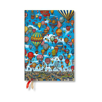 2027 Balloon Festival MIDI Horizontal Softcover 18-Month Weekly Planner, 224pg, 80gsm by Paperblanks