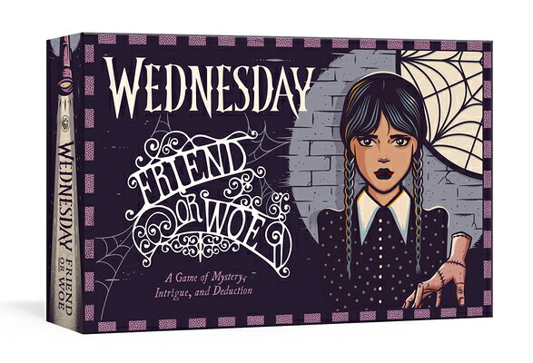 Wednesday: Friend or Woe: A Game of Mystery, Intrigue, and Deduction FLSH CARD-WEDNESDAY FRIEND OR 