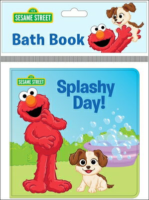 Sesame Street: Elmo's Splashy Day! Bath Book SES ST ELMOS SPLASHY DAY BATH 