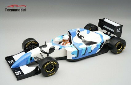 テクノモデル 1/18 リジェ JS39 オーストラリアGP #25 1993 M.Brundle ドライバーフィギュア付き 【TMD18-486A】 (ミニカー)