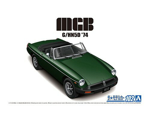 ザ☆モデルカー 1/24 BLMC G/HN5D MG-B MK-3 '74 【No.102】 (プラモデル)