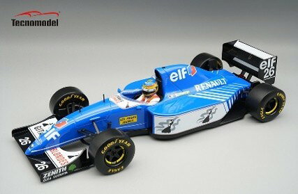 テクノモデル 1/18 リジェ JS39 ドイツGP #26 1993 M.Blundell ドライバーフィギュア付き 【TMD18-486C】 (ミニカー)