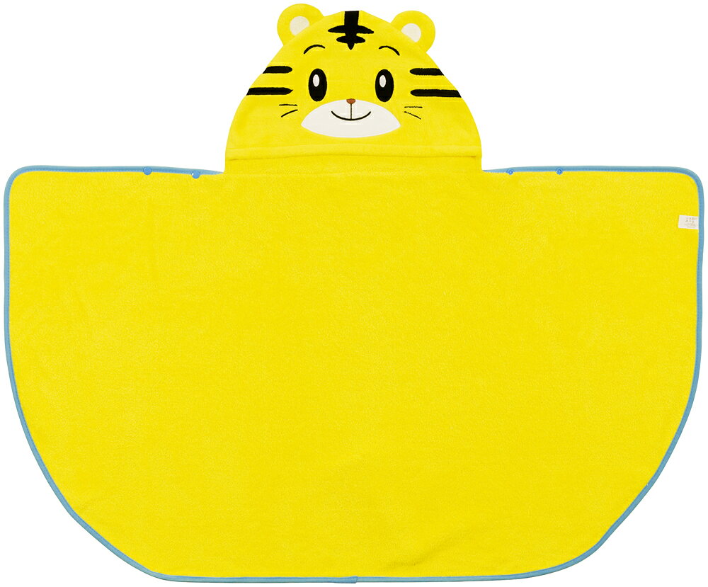 しまじろう バスポンチョ 子供 キャラクター 吸水 速乾
