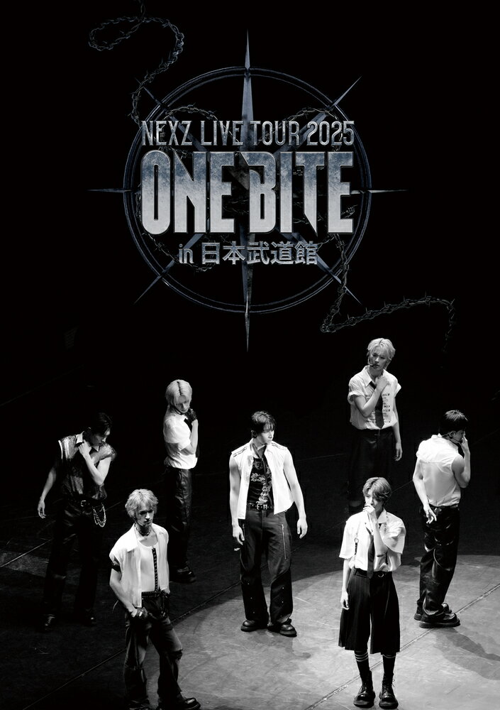 「NEXZ LIVE TOUR 2025 "One Bite"」初の日本武道館公演を映像化！

2025年6月から8月にかけて、日本で全15都市18公演を巡る初の全国ツアー「NEXZ LIVE TOUR 2025 “One Bite”」を開催し5万人以上を動員。
7月16日には全国ツアーを象徴するJapan 2nd EP『One Bite』をリリースし、Billboard JAPAN週間アルバム・セールス・チャート “Top Albums Sales” 初登場第1位を獲得。
日本音楽シーンに名を刻んだのも記憶に新しい。
そんな彼等の「NEXZ LIVE TOUR 2025 “One Bite”」初の日本武道館公演を映像化。
完全生産限定盤には、特定のメンバーだけを見続けられる「Solo Angle Movie Selection」(各メンバー2曲ずつ)や「Document Movie」を特別収録。
更に60ページに渡るLIVE PHOTO BOOKや、オリジナルフォトカード (メンバーソロ7枚セット封入)、
折りたたみポスター、チケット風カード、ステッカーシート、NEXZオリジナルカード＜完全生産限定盤Ver.＞も封入された超豪華版となっている。
一方通常盤にも、24ページのLIVE PHOTO BOOKや連結オリジナルフォトカード (メンバーソロ7枚連結)、NEXZオリジナルカード＜通常盤Ver.＞を封入。
本作を通して、あの日の大切な想い出と感動を是非振り返って頂きたい。