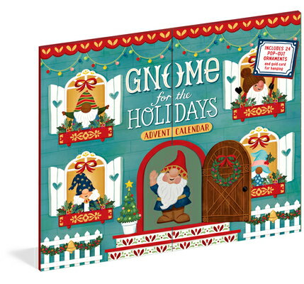 Gnome for the Holidays Advent Calendar: Count Down Days to Christmas [ Workman Calendars ]