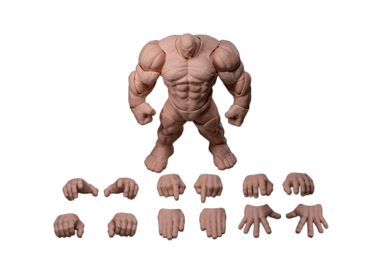ウィンドトイズ 1/12 タイタン スーパーアクションマッスルボディ ライトスキン 【FMW009】 (フィギュア)