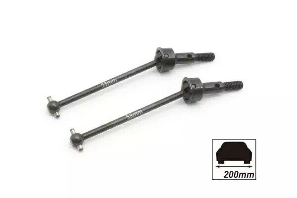 デフ用ユニバーサルスイングシャフト(FZD2/53/2入) 【FAW313】 (ホビーラジコン)