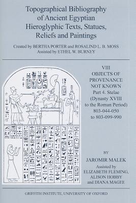 Topographical Bibliography of Ancient Egyptian Hieroglyphic Texts, Statues, Reliefs and Paintings. V TOPOGRAPHICAL BIBLIOGRAPHY OF 