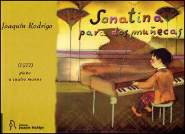 【輸入楽譜】ロドリーゴ, Joaquin: 2つの人形のためのソナチネ