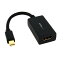 Mini DisplayPort-HDMI変換アダプタ ミニディスプレイポート/ mini DP(オス)-HDMI(メス)コンバータ 1920x1200 ブラック